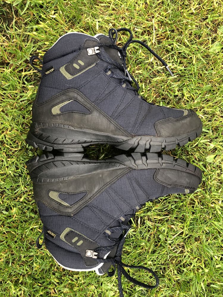 Alpha Gore-tex buty trekingowe za kostkę rozmiar 38 niebieskie