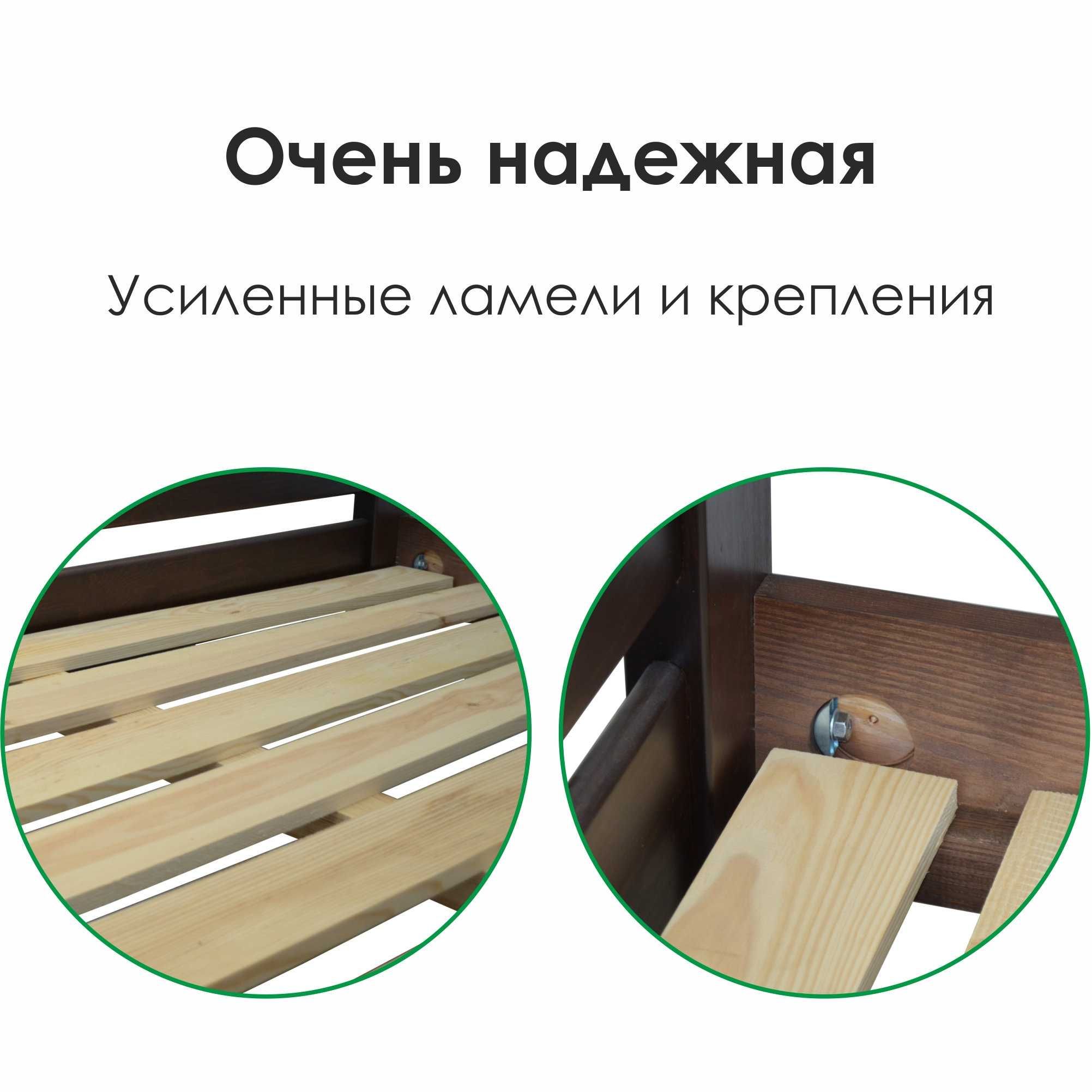 Продам новую деревянную двухъярусную кровать "Дуос"