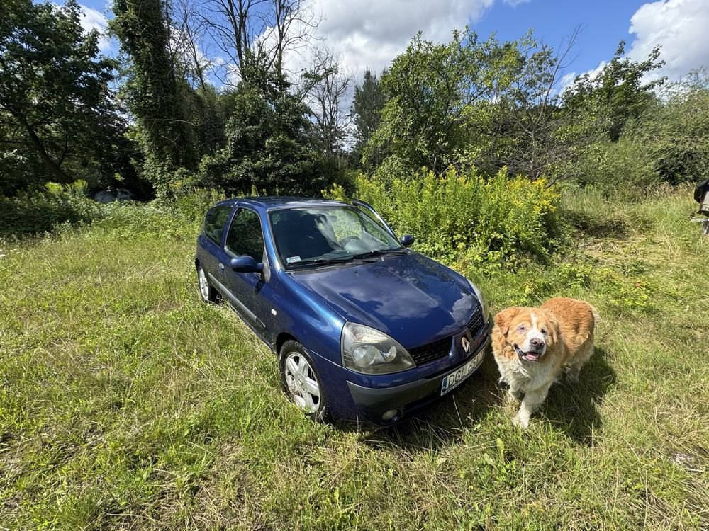 Renault Clio 1.5 dCi nowy przegląd i OC okazja Wrocław Alu psie pole