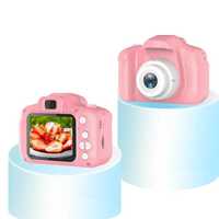 Cyfrowy aparat fotograficzny, mini kamera  dla dzieci,  kolor różowy