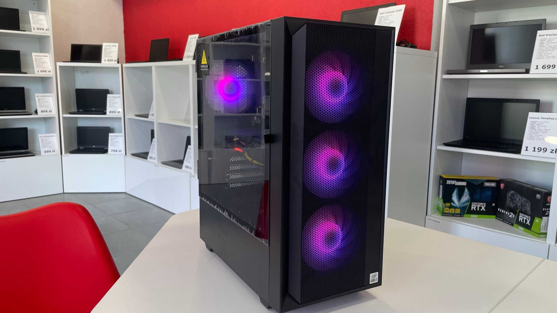 Nowy Komputer Gamingowy Ryzen 7-7800x3D/64GB/2000SSD/BEZ GPU RATY0%