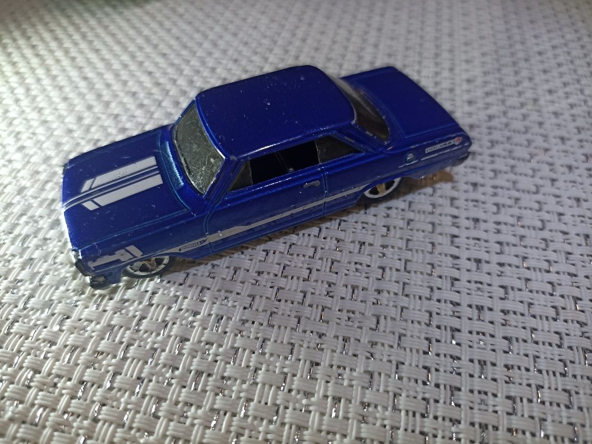 hot wheels 63 chevy ii tm gm