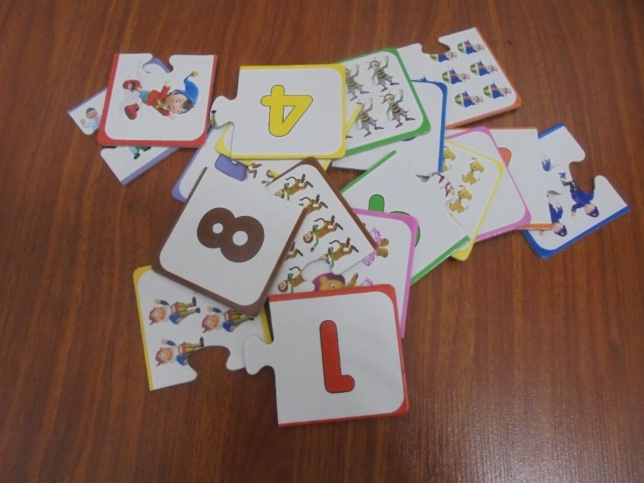 Puzzle Noddy - 1 ao 9, da Majora