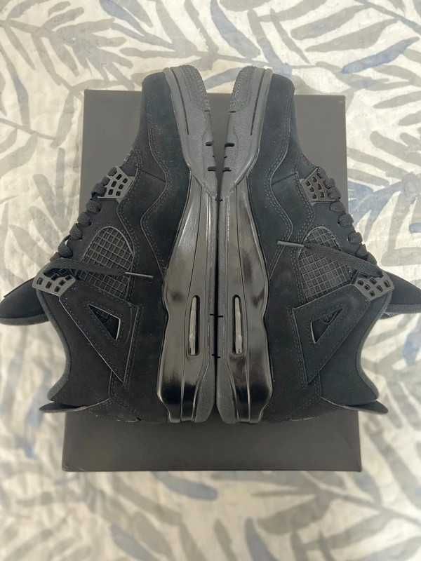 Nike Jordan 4 Retro Black Eu 43