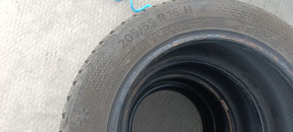 Резина 205/55 R16 Continental