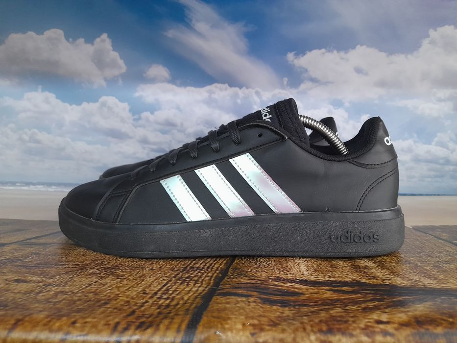 Adidas Grand Court чоловічі чорні кросівки 42