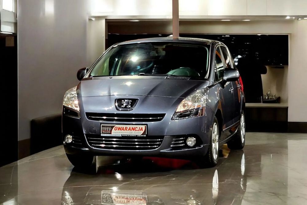 Peugeot 5008 Wersja 7-osobowa+Bezwypadkowy+Serwisowany-Gwarancja Pisemna