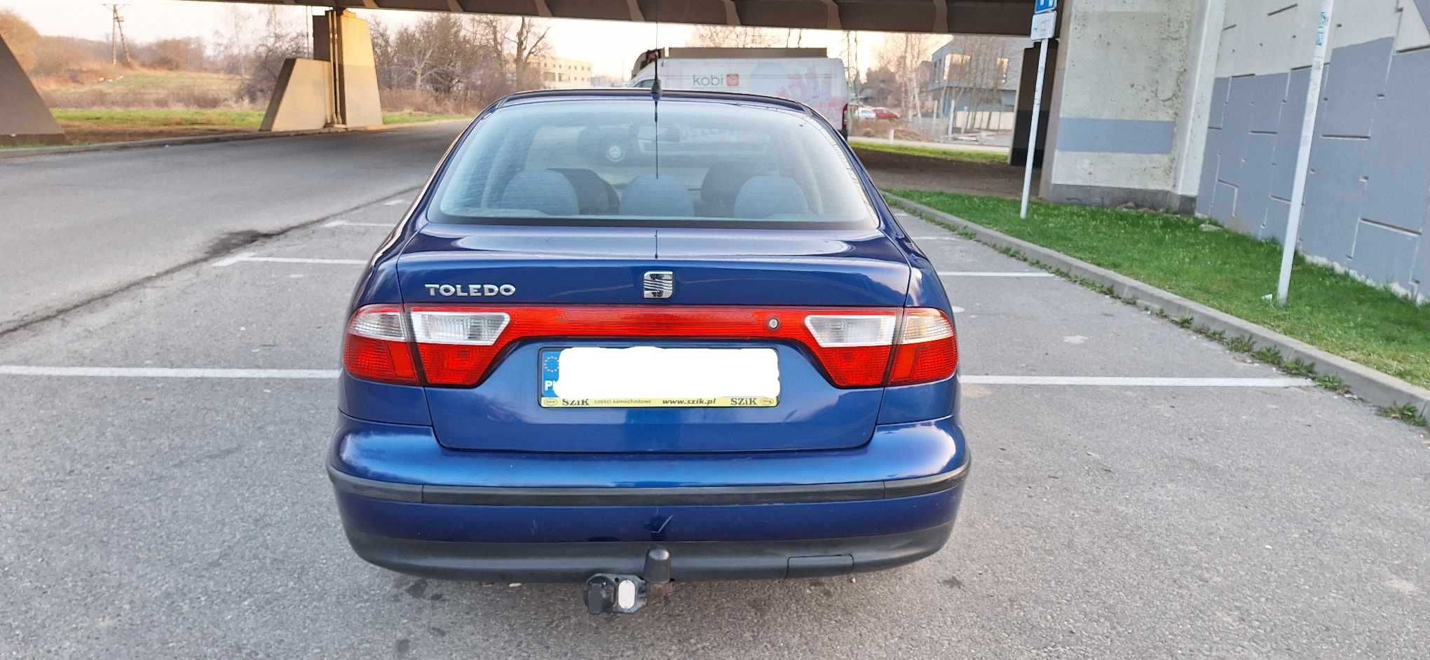 Sprzedam Seat Toledo 1.6 SR benzyna, + gaz firmy Stag Klimatyzacja.