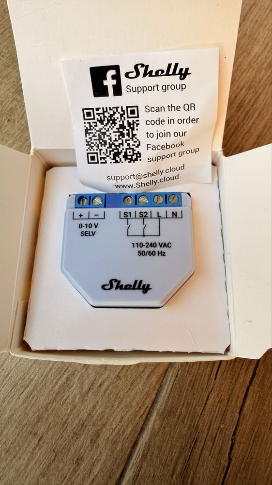 Shelly Plus 0-10V Dimmer