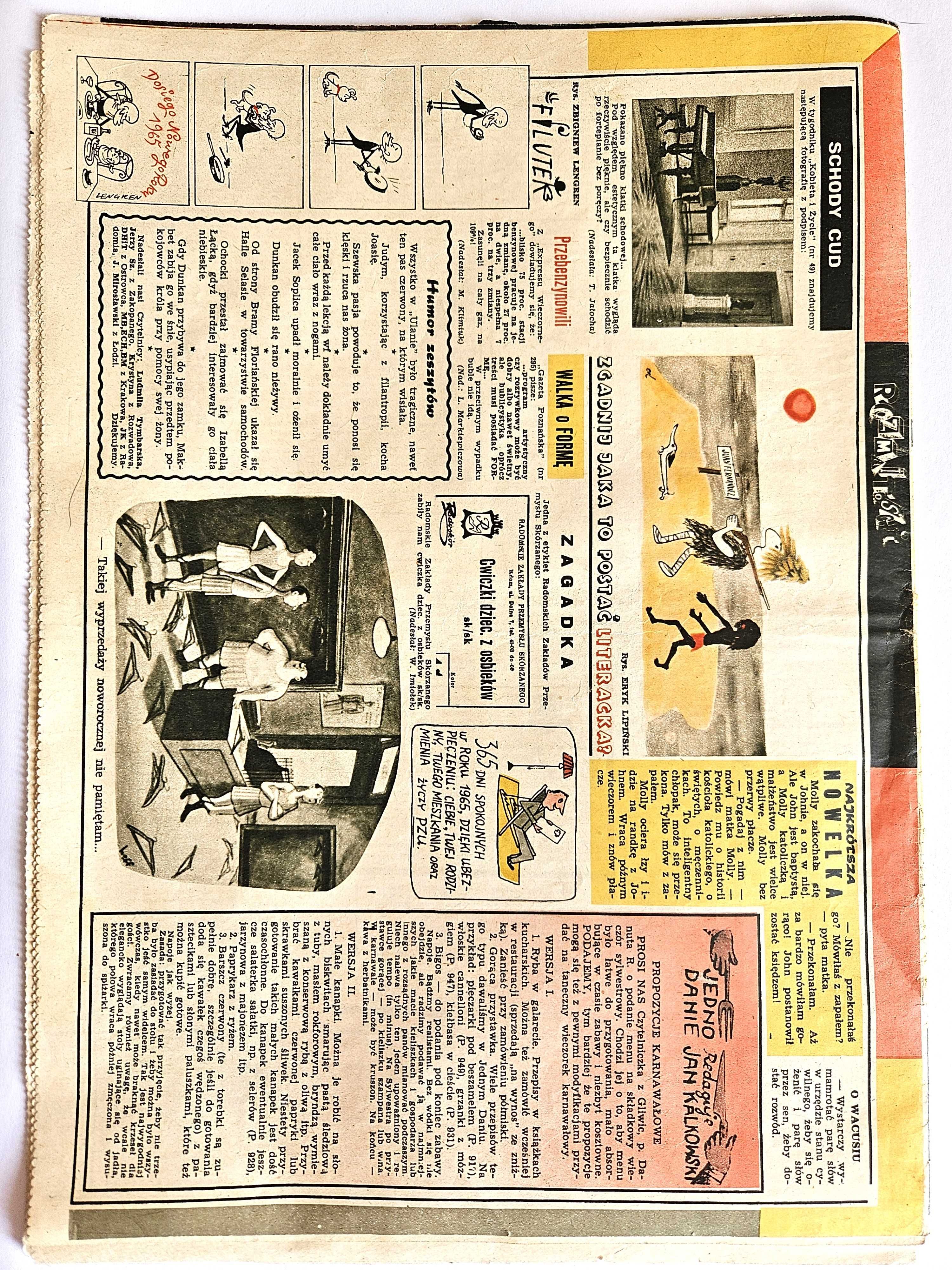 Przekrój 1030 / styczeń 1965