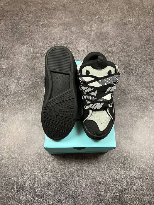 ЛІМІТОВАНА МОДЕЛЬ‼️Кросівки Lanvin Curb Sneakers Black Premium,ланвін.