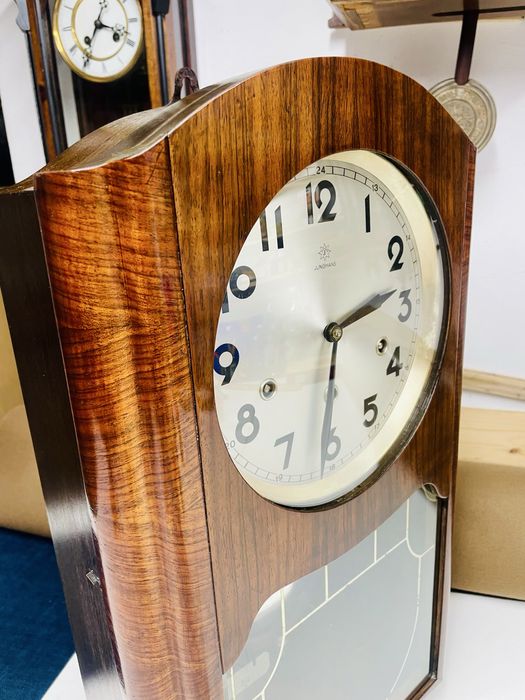 Promocja !Zegar Junghans Art deco / kwadransowy / sprawny po renowacji