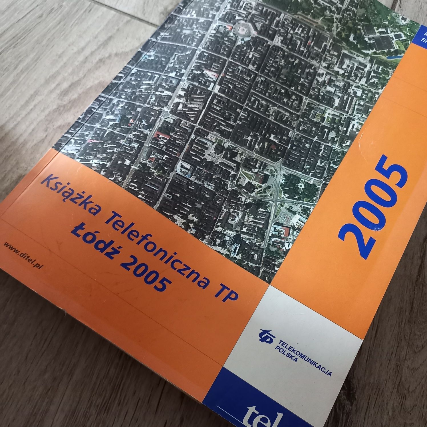 Książka telefoniczna TP Łódź 2005