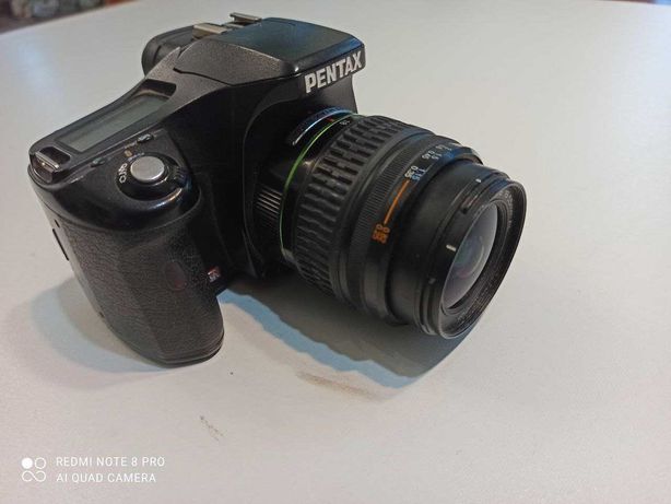 Зеркальный фотоаппарат Pentax k200 с объективом 1:3.5-5.6