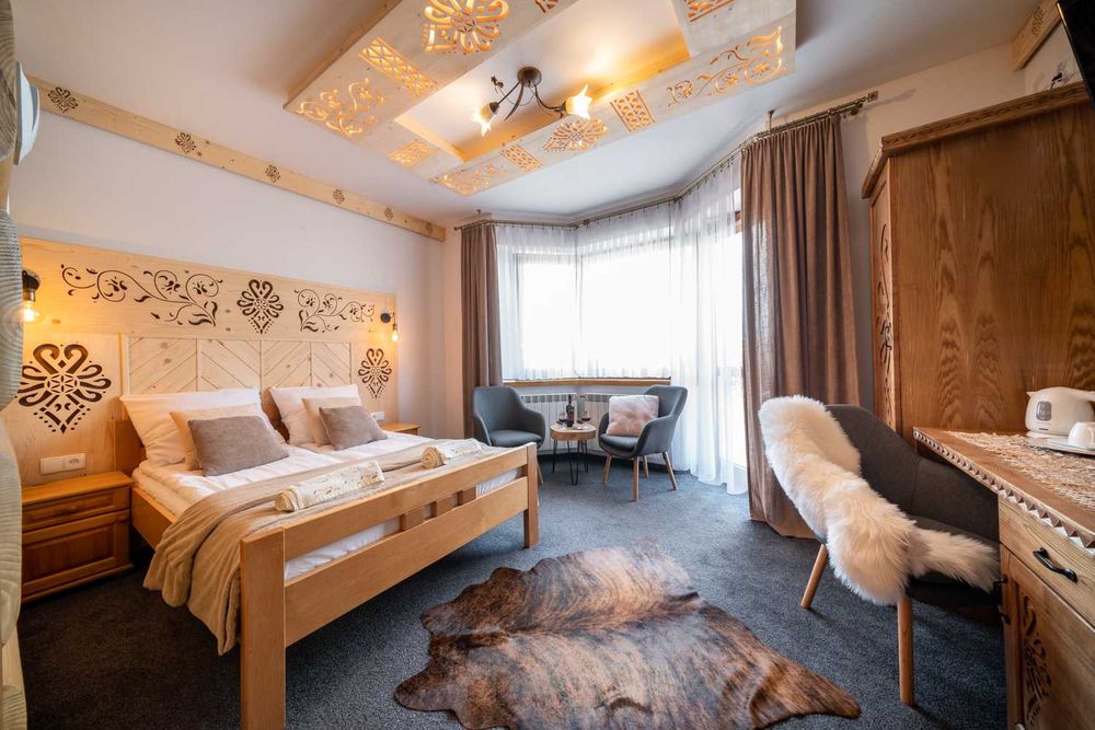 Pokoje apartamenty z widokiem na góry Tatry z kuchnią dzieci bilard