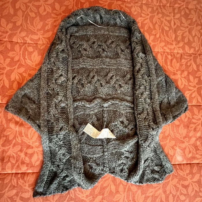 Casaco/colete lã Benetton cinzento