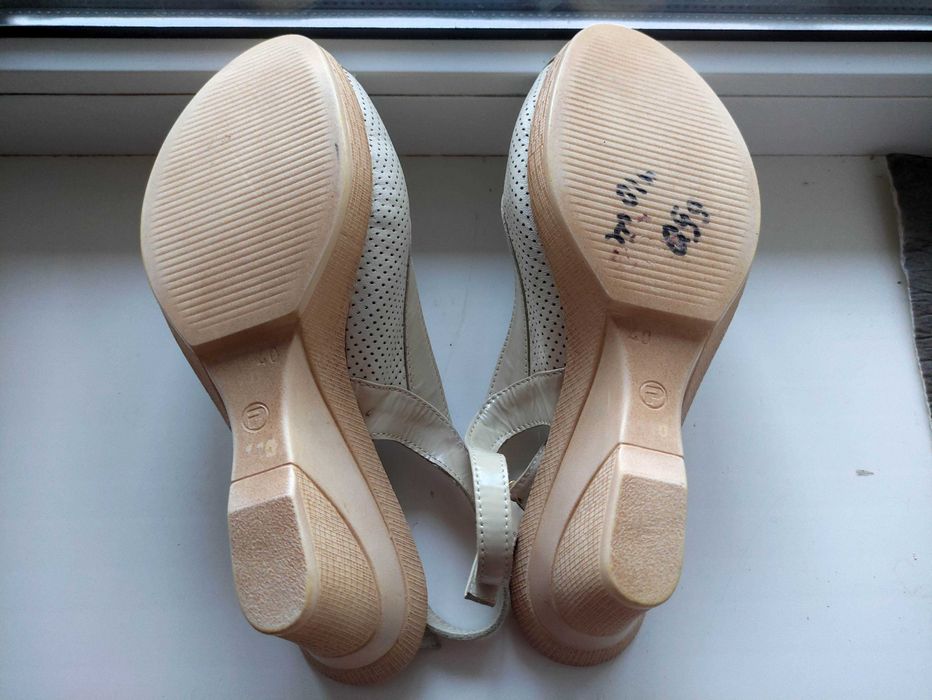 Женские босоножки (25 см). НАТУРАЛЬНАЯ кожа