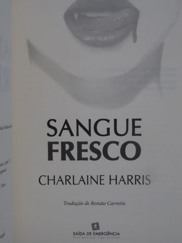 Sangue Felino e Sangue Fresco de Charlaine Harris - 2 livros