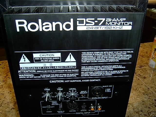 ROLAND DS-7 DS-90 super monitory aktywne z USA
