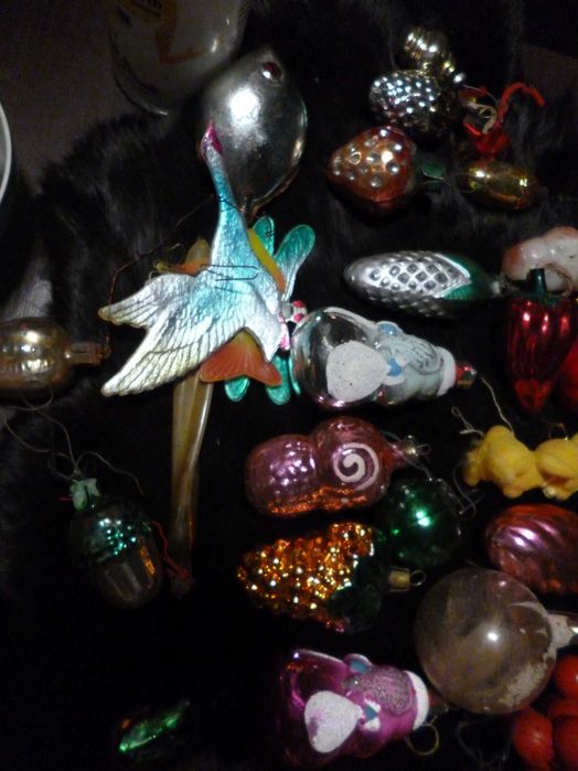 Ёлочные игрушки. Времён ссср. Винтаж