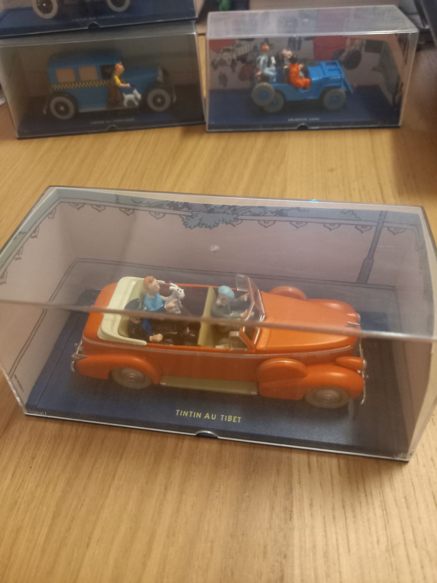 Coleção 3 Carros de Tintin