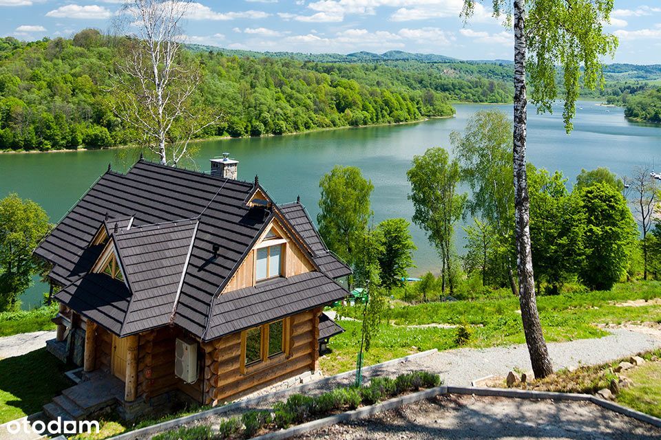 Luksusowa villa z bali z punktem widokowym  nad Jeziorem Solińskim !