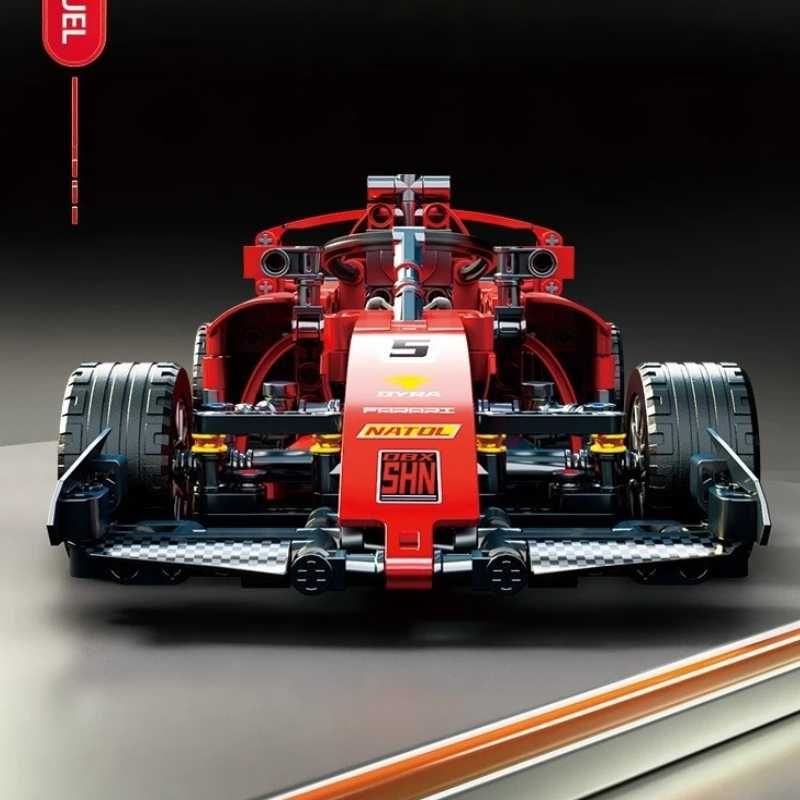 Autko Formuła F1 Ferrari Klocki Kompatybilne z LEGO Technic Pudełko GW