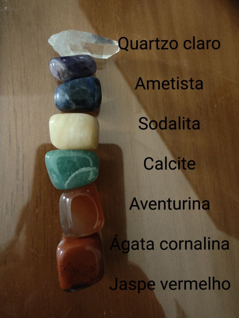 Cristais 7 chakras