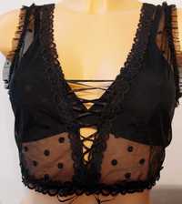 Intimissimi bra top w groszki biustonosz S/36