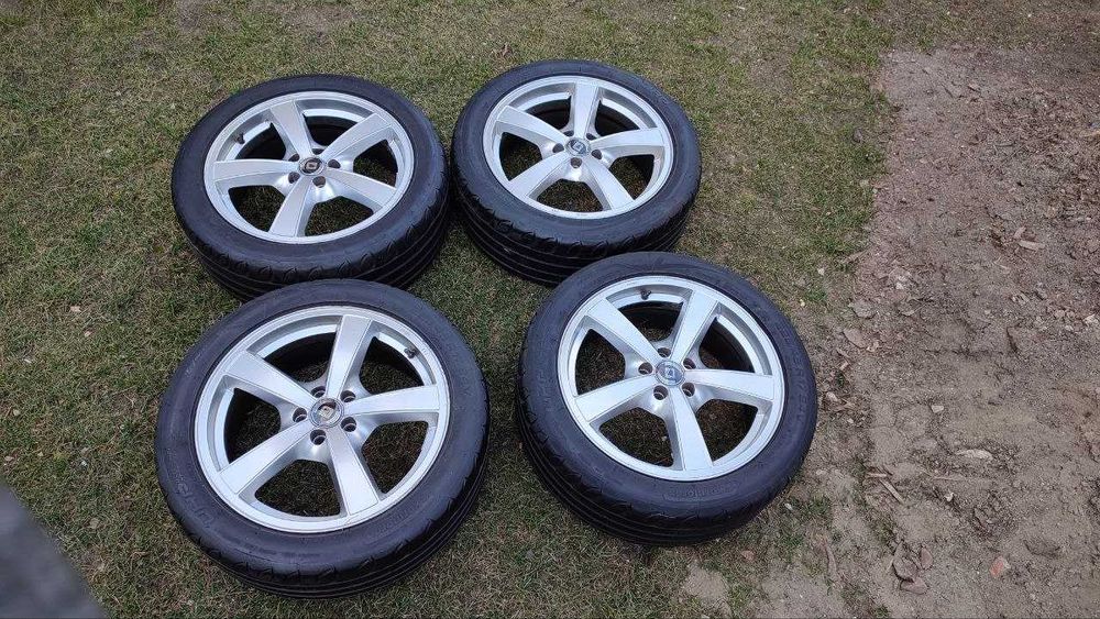 Koła Komplet R17 5X100 - AUDI / SEAT / SKODA / VW / TOYOTA
