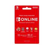 NINTENDO Switch ONLINE 12 Miesięcy (1 ROK) Cyfrowy KOD KLUCZ