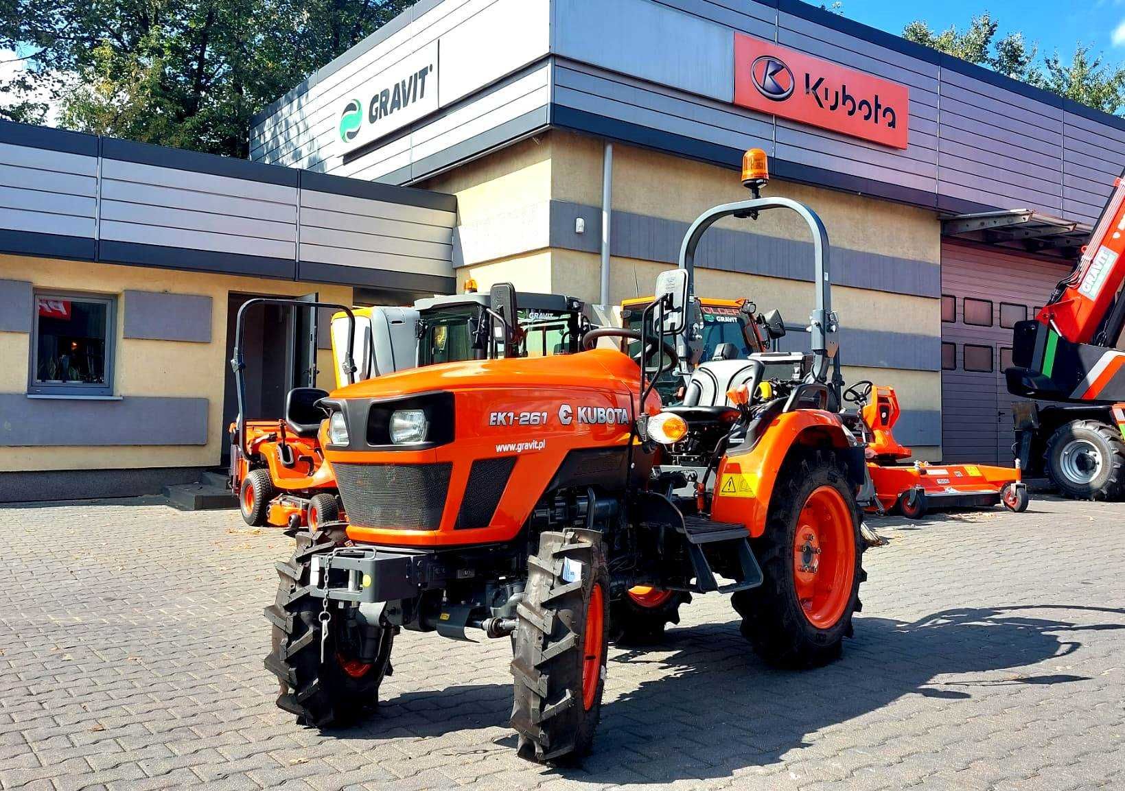 Traktorek ogrodniczy komunalny KUBOTA EK1 261