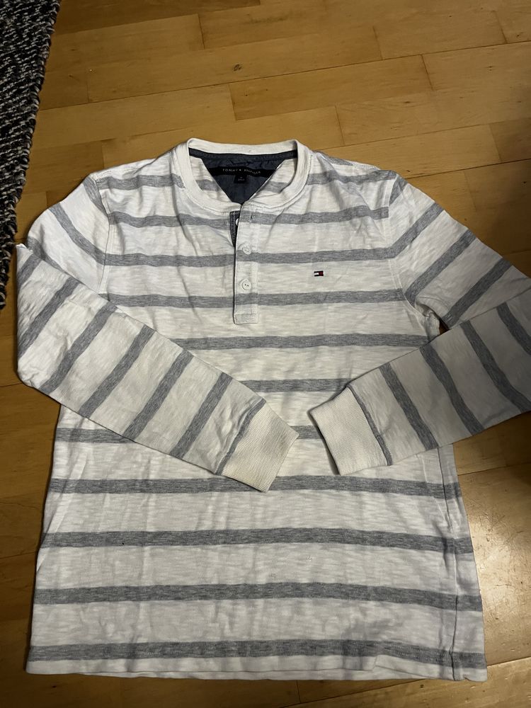 Koszulka z długim rękawem Tommy Hilfiger rozm M w paski
