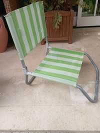 Cadeira de praia verde