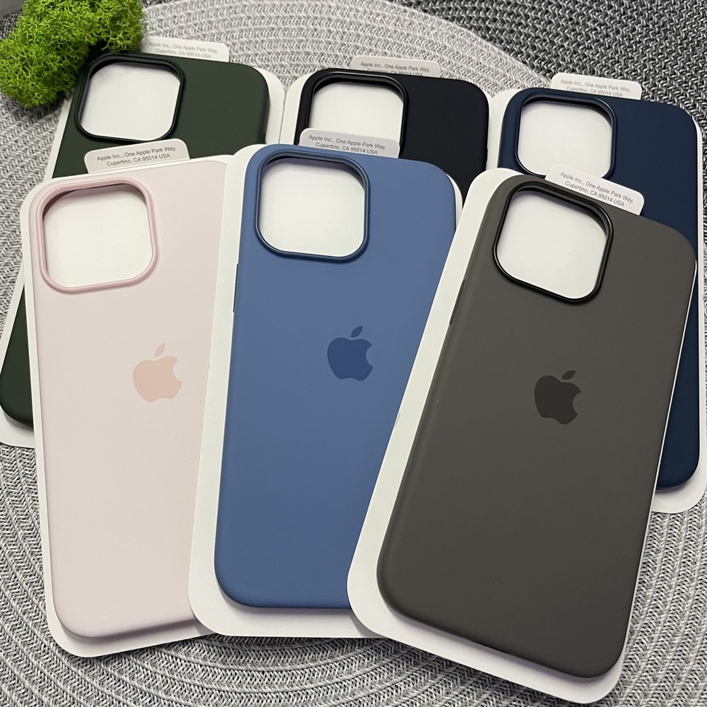 Чехол Silicone Case MagSafe with Animation iPhone 15/Pro/Pro Max
