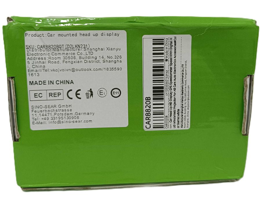 uniwersalny wyświetlacz HUD do samochodu