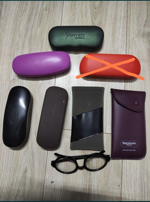 Футляри, чохли до окуллярів. Лот 6 шт.