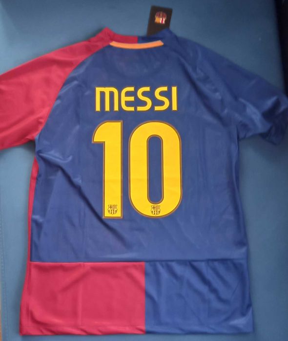 Koszulka retro Barcelona 08/09, finał LM, XL, nowa, Messi #10