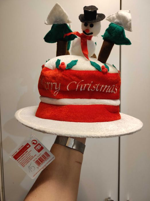 - Świąteczny kapelusz