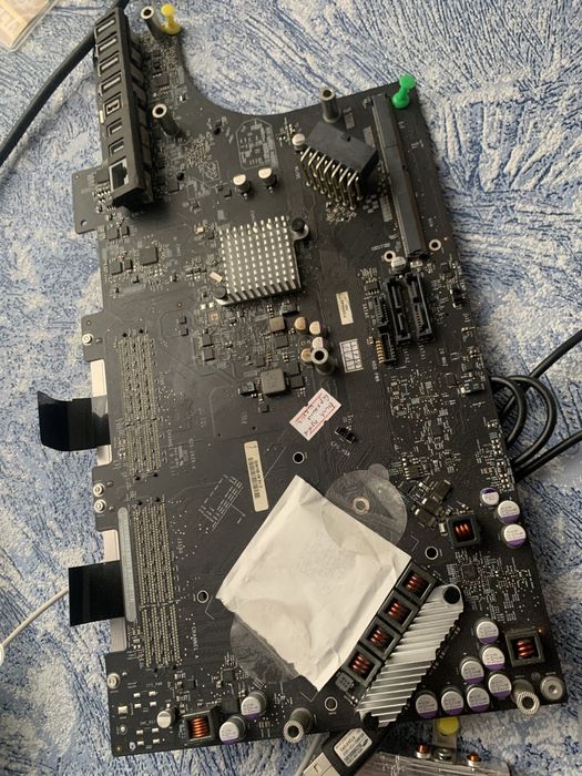 Радиатор Nvidia Quadro М3100M IMac A1312 2011год отличный с датчиком