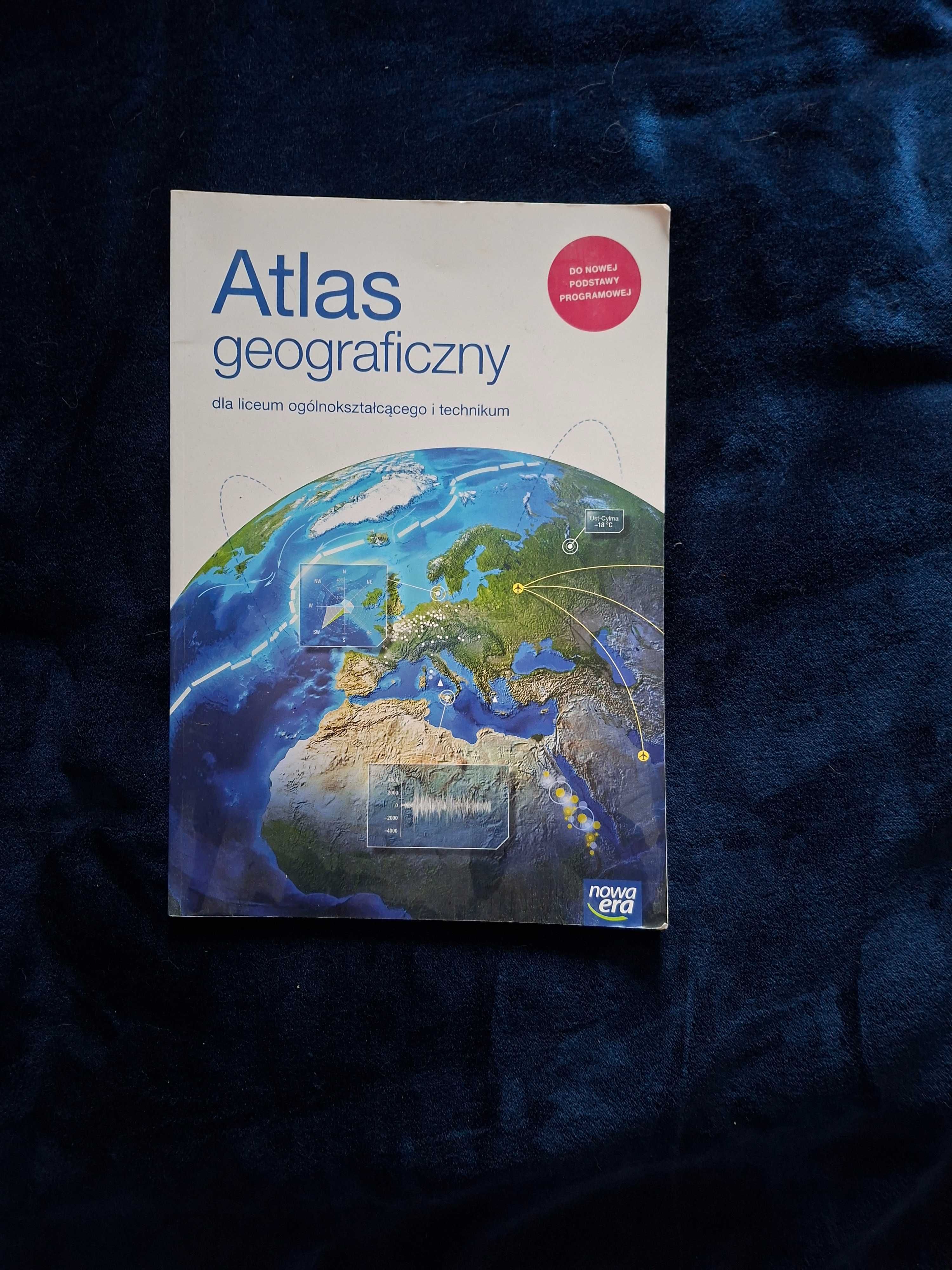Atlas geograficzny dla liceum i technikum