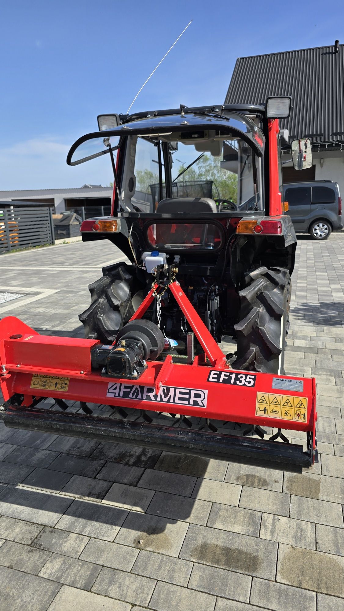 Japoński Traktorek Yanmar AF22 4x4 z kabina