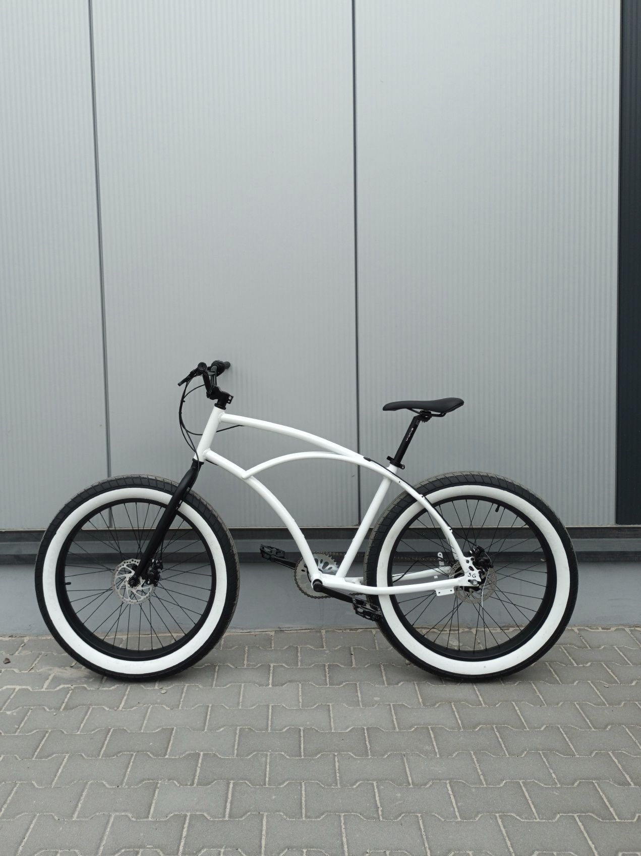 Duży rower Custom FatBike clunk 26x4.0 ShimanoNexus7 MTB  BeachCruiser