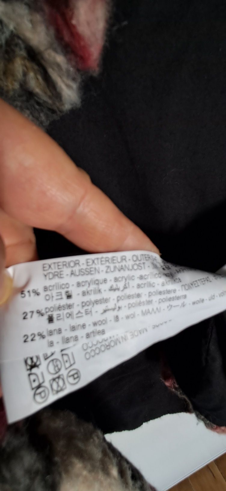 Casaco curto de inverno, XS, Zara