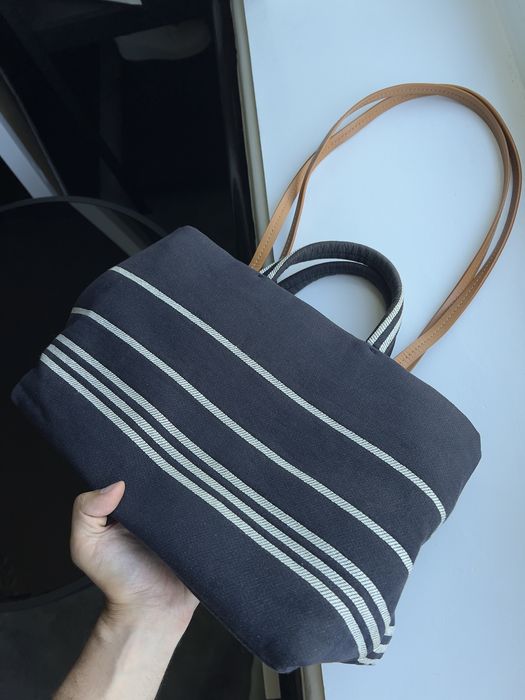 Chanel Canvas Tote navy/white — Made in Italy, Оригінал !