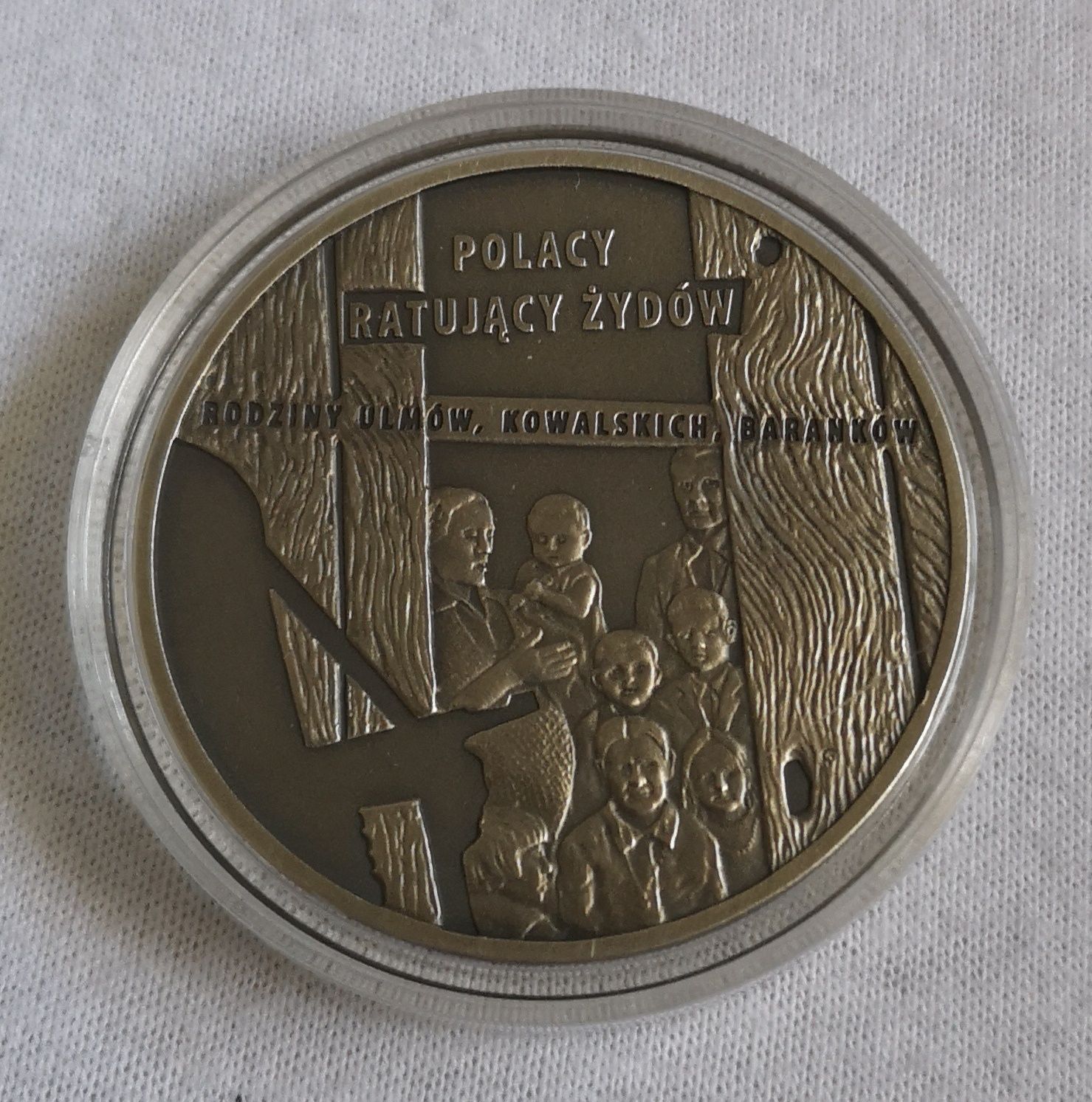 Moneta kolekcjonerska 20 zł 2012 r. Polacy ratujący Żydów