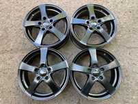 4x felgi DEZENT RE dark 16x6,5 roz. 5x114,3 ET 48 CEE'D DUSTER SX4 i30