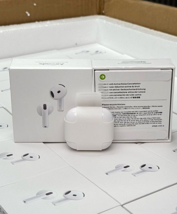 Airpods 4 , прозорість та шумоподавління чіп airoha