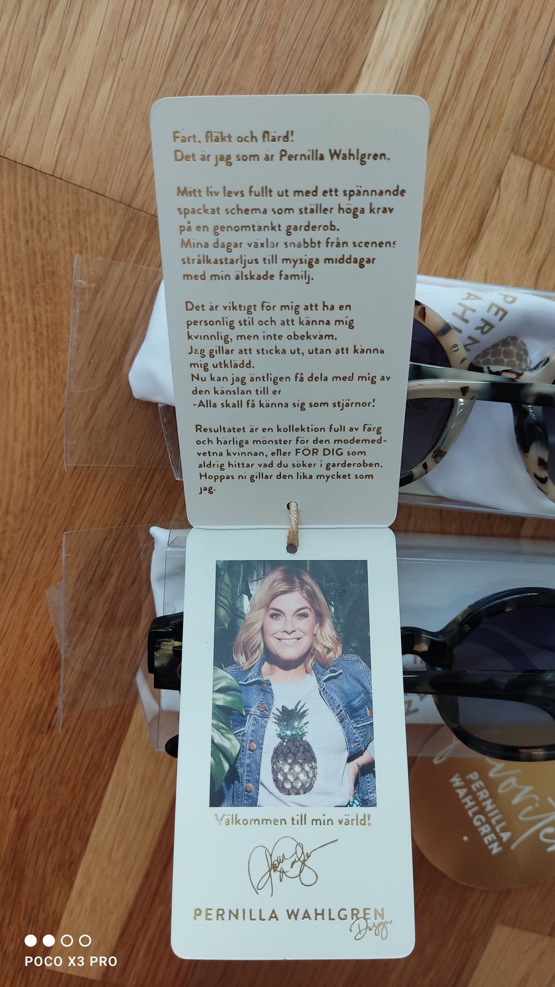Nowe Okulary przeciwsłoneczne Pernilla Wahlgren