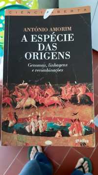 Livro "A especie das origens"